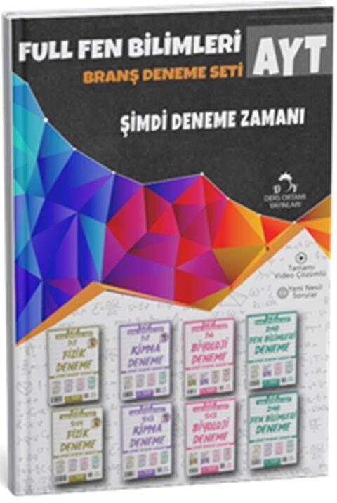 Ders Ortamı 2025 AYT Full Fen Bilimleri 8 Fasikül 40 Deneme Sınavı Seti - Defter Hediyeli