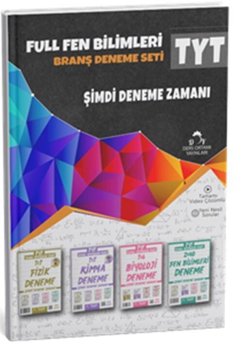 Ders Ortamı 2025 TYT Full Fen Bilimleri 4 Fasikül 23 Deneme Sınavı Seti - Defter Hediyeli