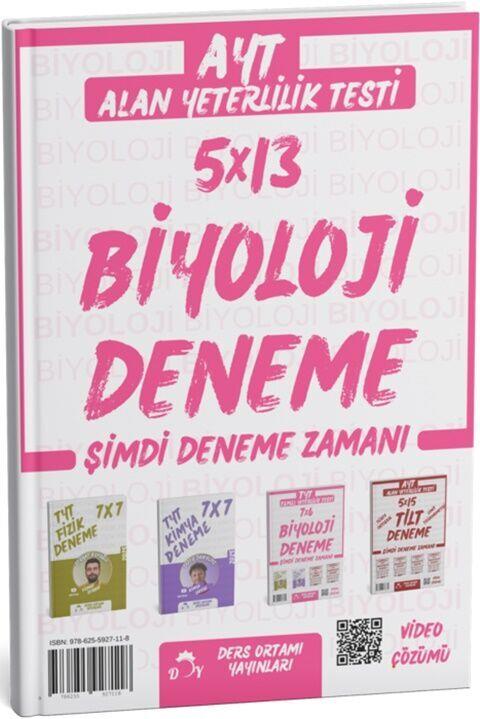 Ders Ortamı AYT Biyoloji 5 x 13 Deneme