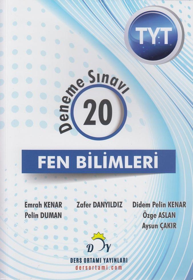 Ders Ortamı Yayınları TYT Fen Bilimleri 20 Deneme Sınavı
