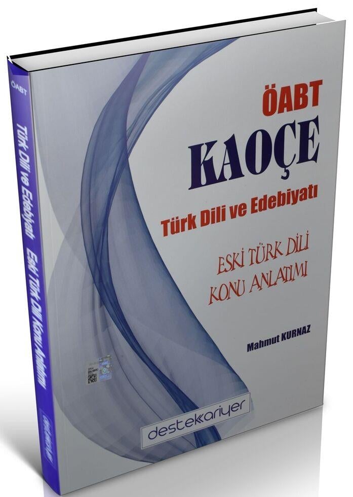 Destek Kariyer 2021 KPSS ÖABT KAOÇE Türk Dili ve Edebiyatı Eski Türk Dili Konu Anlatımı