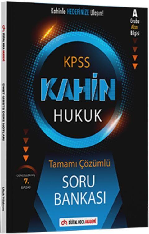 Dijital Hoca KPSS A Grubu Hukuk Kahin Soru Bankası Çözümlü