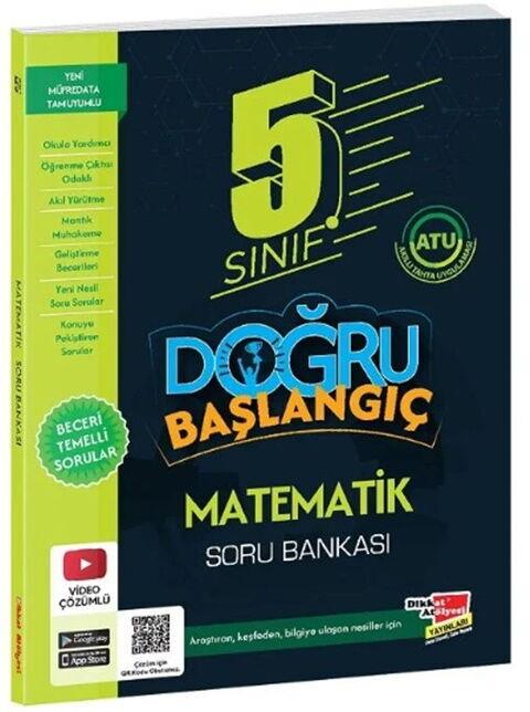 Dikkat Atölyesi 5. Sınıf Matematik Doğru Başlangıç Soru Bankası