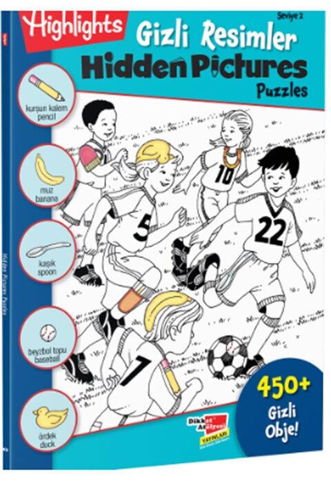 Dikkat Atölyesi Yayınları Hidden Pictures Gizli Resimler Seviye 2