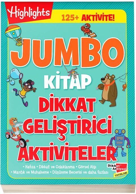 Dikkat Atölyesi Yayınları Jumbo Kitap Dikkat Geliştirici Aktiviteler