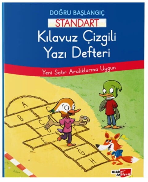 Dikkat Atölyesi Yayınları Kılavuz Çizgili Yazı Defteri