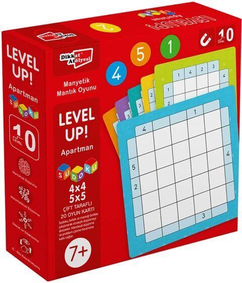 Dikkat Atölyesi Yayınları Level Up 10 - Apartman Sudoku