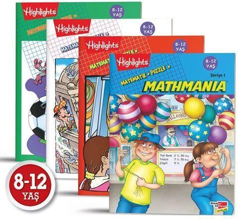 Dikkat Atölyesi Yayınları Mathmania Matematik Zeka ve Dikkat Gelişim Seti