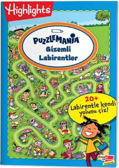 Dikkat Atölyesi Yayınları Puzzlemania On The Go Gizemli Labirentler