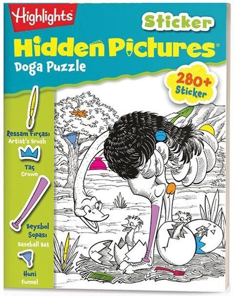 Dikkat Atölyesi Yayınları Sticker Hidden Pictures 2li Set 4-7 Yaş