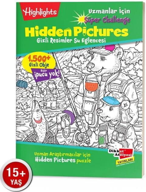 Dikkat Atölyesi Yayınları Uzmanlar için Hidden Pictures Su Eğlencesi Puzzle