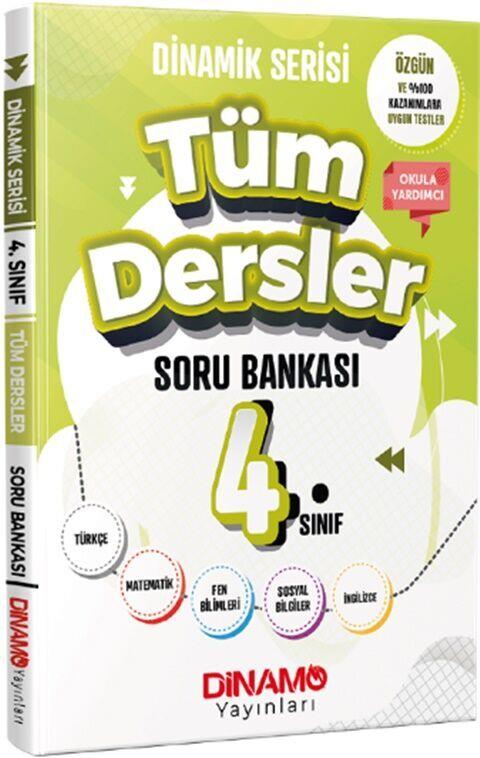Dinamo Yayınları 4. Sınıf Tüm Dersler Dinamik Serisi Soru Bankası