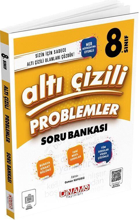 Dinamo Yayınları 8. Sınıf Problemler Altı Çizili Soru Bankası