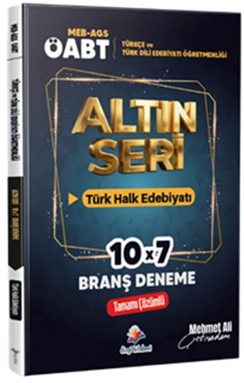 Dizgi 2026 MEB AGS ÖABT Altın Seri Türkçe Öğretmenliği Türk Dili ve Edebiyatı Öğretmenliği Türk Halk Edebiyatı 7 Deneme