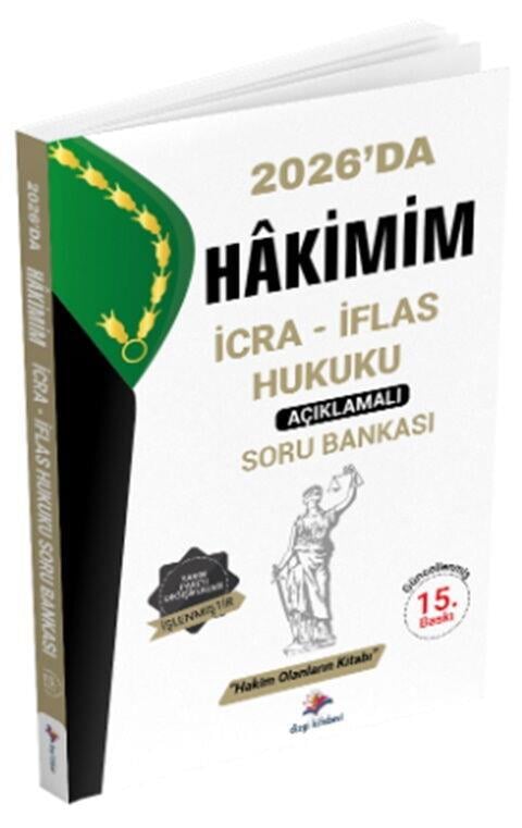 Dizgi Kitap  Hakimim İcra İflas Hukuku Açıklamalı Soru Bankası 15. Baskı