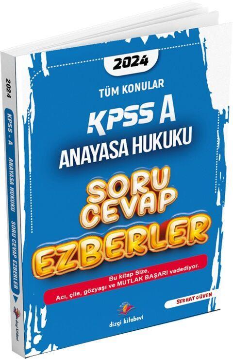 Dizgi Kitap 2024 KPSS A Soru Cevap Ezberler Anayasa Hukuku