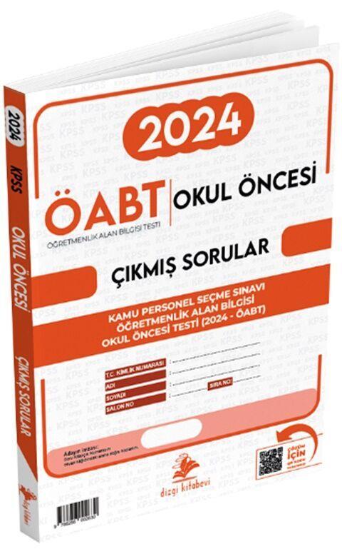 Dizgi Kitap 2024 ÖABT Okul Öncesi Öğretmenliği Sınavı Çıkmış Sorular