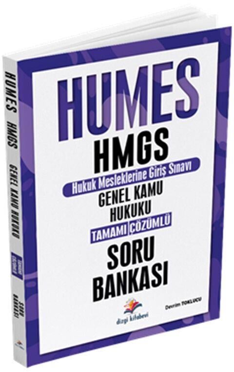 Dizgi Kitap 2025 Humes HMGS Genel Kamu Hukuku Tamamı Çözümlü Soru Bankası