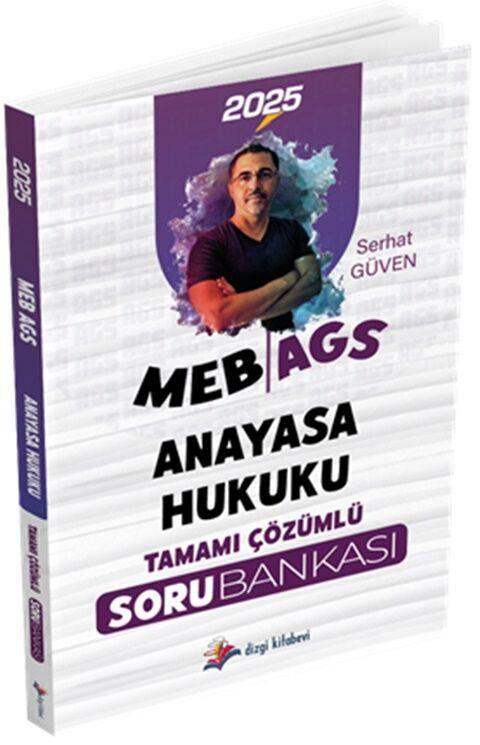 Dizgi Kitap 2025 MEB AGS Anayasa Hukuku Tamamı Çözümlü Soru Bankası