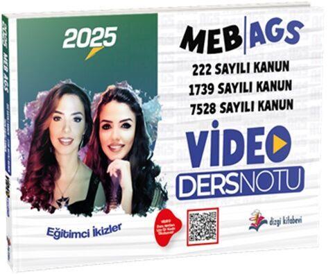 Dizgi Kitap 2025 MEB AGS Mevzuat 222-1739-7528 Sayılı Kanun Video Ders Notu