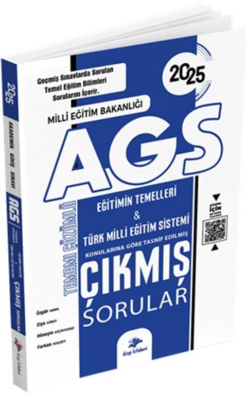 Dizgi Kitap 2025 MEB AGS Tamamı Video Çözümlü Eğitimin Temelleri Türk Milli Eğitim Sistemi Çıkmış Sorular