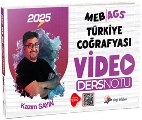 Dizgi Kitap 2025 MEB AGS Türkiye Coğrafyası Video Ders Notları