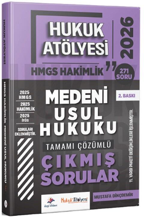 Dizgi Kitap 2026 Hukuk Atölyesi HMGS Hakimlik Medeni Usul Hukuku Çıkmış Sorular