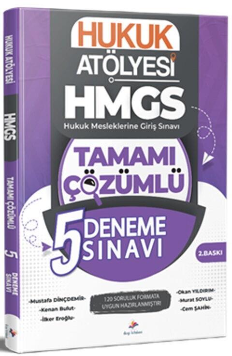 Dizgi Kitap 2026 Hukuk Atölyesi HMGS Hukuk Mesleklerine Giriş Sınavı Tamamı Çözümlü 5 Deneme Sınavı