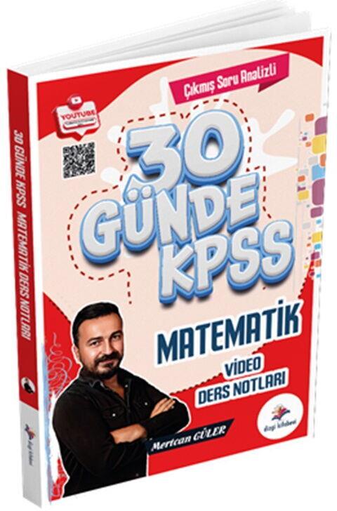 Dizgi Kitap 2026 KPSS 30 Günde Matematik Çıkmış Soru Analizli Video Ders Notları