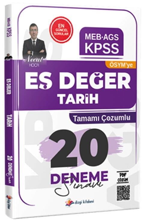 Dizgi Kitap 2026 KPSS MEB AGS ÖSYM Eş Değer Tarih Tamamı PDF Çözümlü 20 Deneme Sınavı