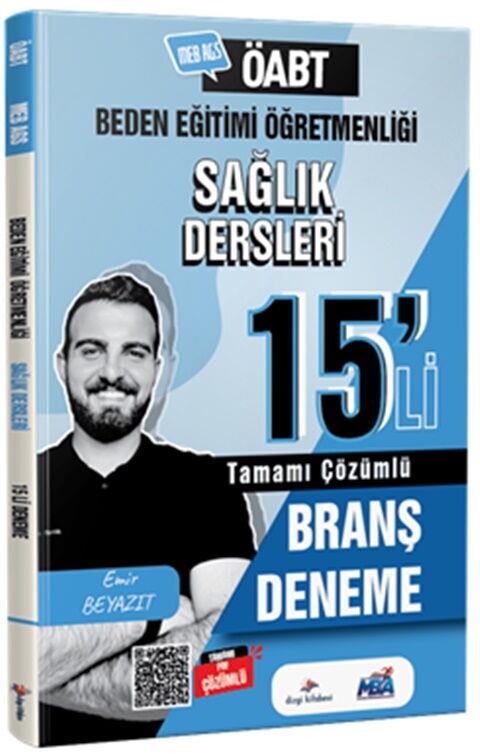 Dizgi Kitap 2026 MEB AGS ÖABT Beden Eğitimi Sağlık Dersleri Tamamı PDF Çözümlü 15 li Branş Deneme