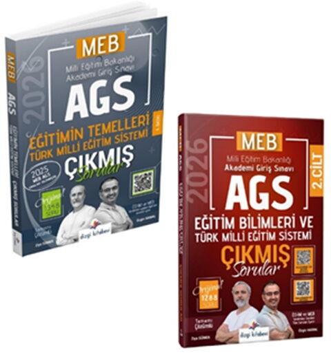 Dizgi Kitap 2026 MEB AGS Tamamı Video Çözümlü Eğitim Bilimleri ve Türk Milli Eğitim Sistemi Çıkmış Sorular