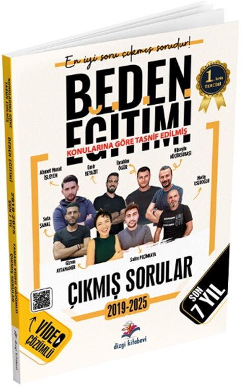 Dizgi Kitap 2026 ÖABT MEB AGS Beden Eğitimi Öğretmenliği Çıkmış Sorular Son 7 Yıl Konularına Göre