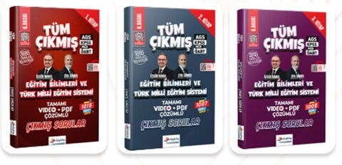 Dizgi Kitap 2027 AGS Eğitim Bilimleri Çıkmış Sorular ve Türk Milli Eğitim Sistemi Çıkmış Sorular