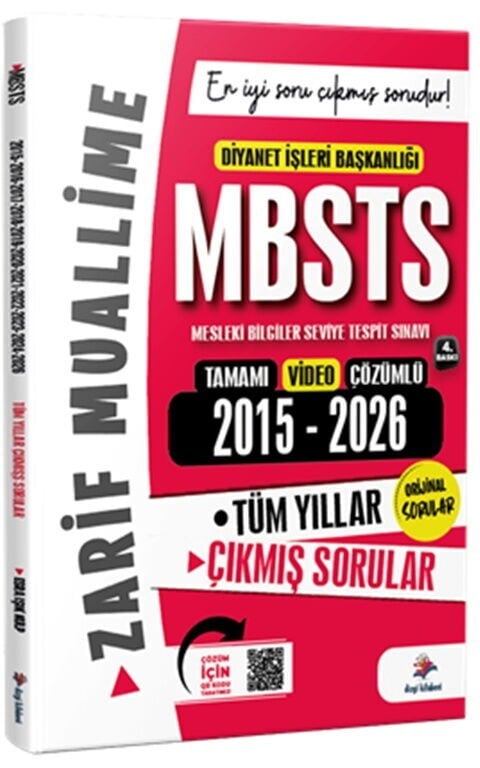 Dizgi Kitap 2027 DİB MBSTS Konularına Göre Tasnif Edilmiş 2015-2026 Tüm Yıllar Orijinal Çıkmış Sınav Soruları