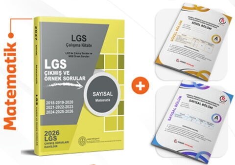 Dizgi Kitap 2027 MEB LGS Sayısal Matematik Çalışma Kitabı Çıkmış Sorular ve Örnek Sorular Türkiye Geneli Deneme Hediyeli