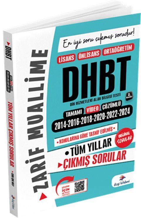 Dizgi Kitap DHBT Son 6 Sınav Tamamı Video Çözümlü Orijinal Çıkmış Sorular