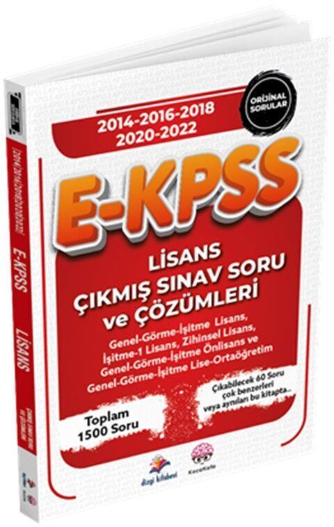 Dizgi Kitap E KPSS Lisans Çıkmış Sınav Soru ve Çözümleri