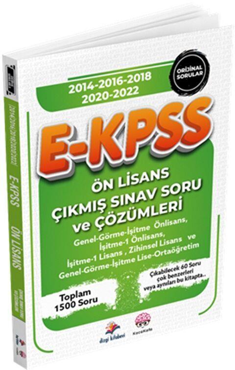 Dizgi Kitap E KPSS Ön Lisans Çıkmış Sınav Soru ve Çözümleri