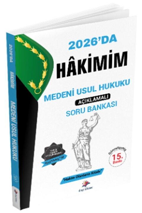 Dizgi Kitap Hakimim Medeni Usul Hukuku Açıklamalı Soru Bankası 15. Baskı