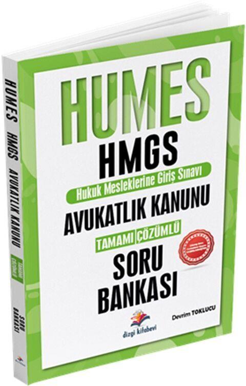 Dizgi Kitap Humes HMGS Avukatlık Kanunu Tamamı Çözümlü Soru Bankası