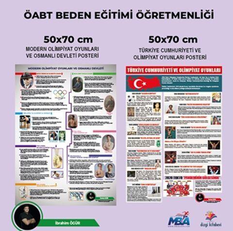 Dizgi Kitap KPSS Beden Eğitimi Öğretmenliği Olimpiyat Oyunları Posterleri