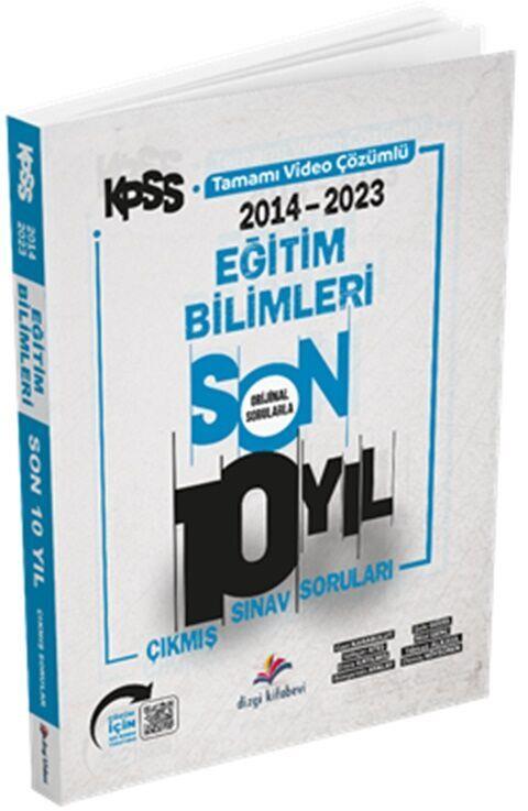 Dizgi Kitap KPSS Eğitim Bilimleri Son 10 Yıl Çıkmış Sorular
