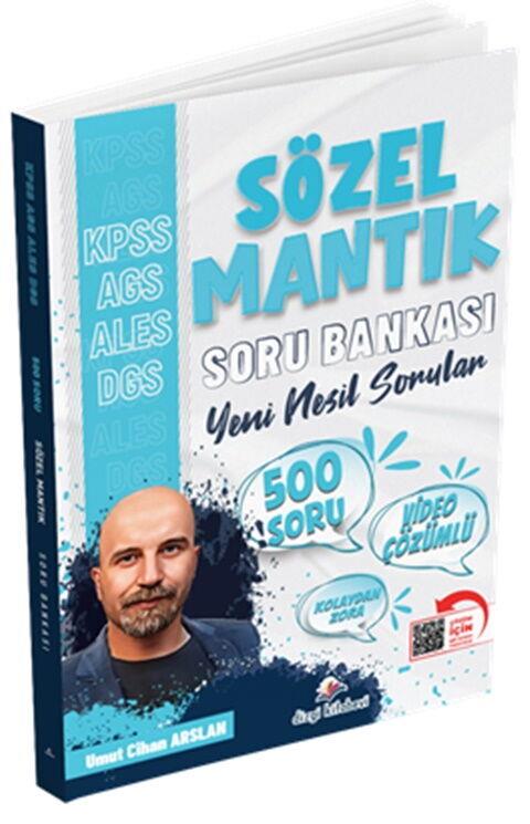 Dizgi Kitap KPSS MEB AGS ALES DGS 500 Soruda Sözel Mantık Video Çözümlü Soru Bankası