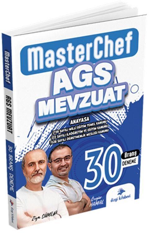 Dizgi Kitap MasterChef MEB AGS Mevzuat Tamamı Video Çözümlü 30 Branş Deneme