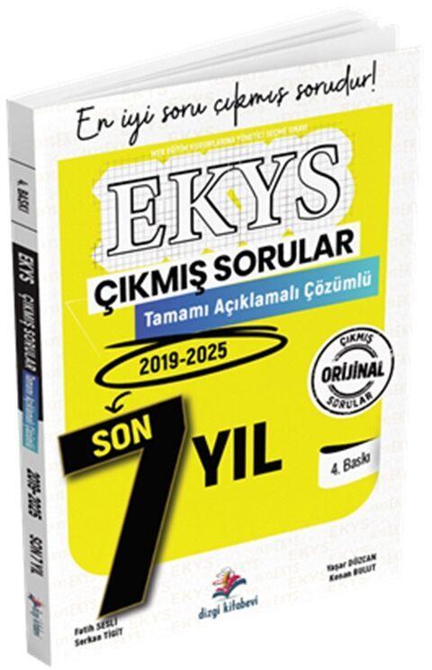 Dizgi Kitap MEB EKYS Müdür ve Müdür Yardımcılığı Tamamı Açıklamalı Son 7 Yıl Çıkmış Sorular