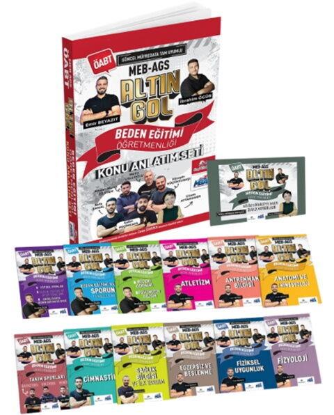 Dizgi Kitap ÖABT MEB AGS Beden Eğitimi Öğretmenliği Altın Gol Konu Anlatımlı Modüler Set