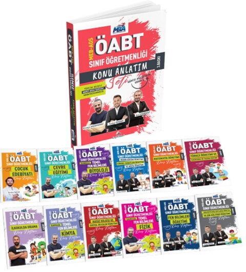 Dizgi Kitap ÖABT Sınıf Öğretmenliği Konu Anlatımlı 12 Fasikül Set