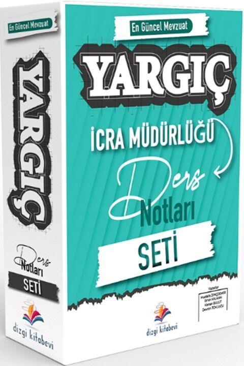 Dizgi Kitap Yargıç İcra Müdürlüğü Ders Notları Seti