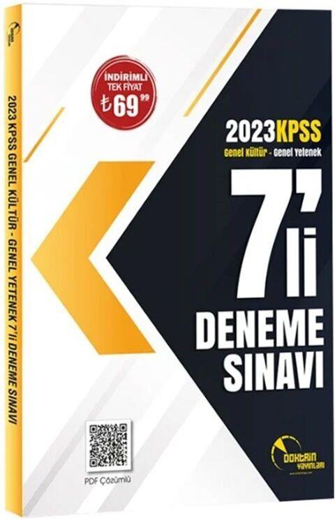 Doktrin Yayınları 2023 KPSS Genel Yetenek Genel Kültür 7 Deneme PDF Çözümlü